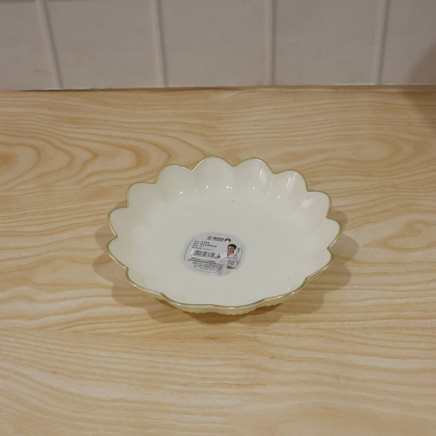 Everyday use lotus serving tray for kitchen and table