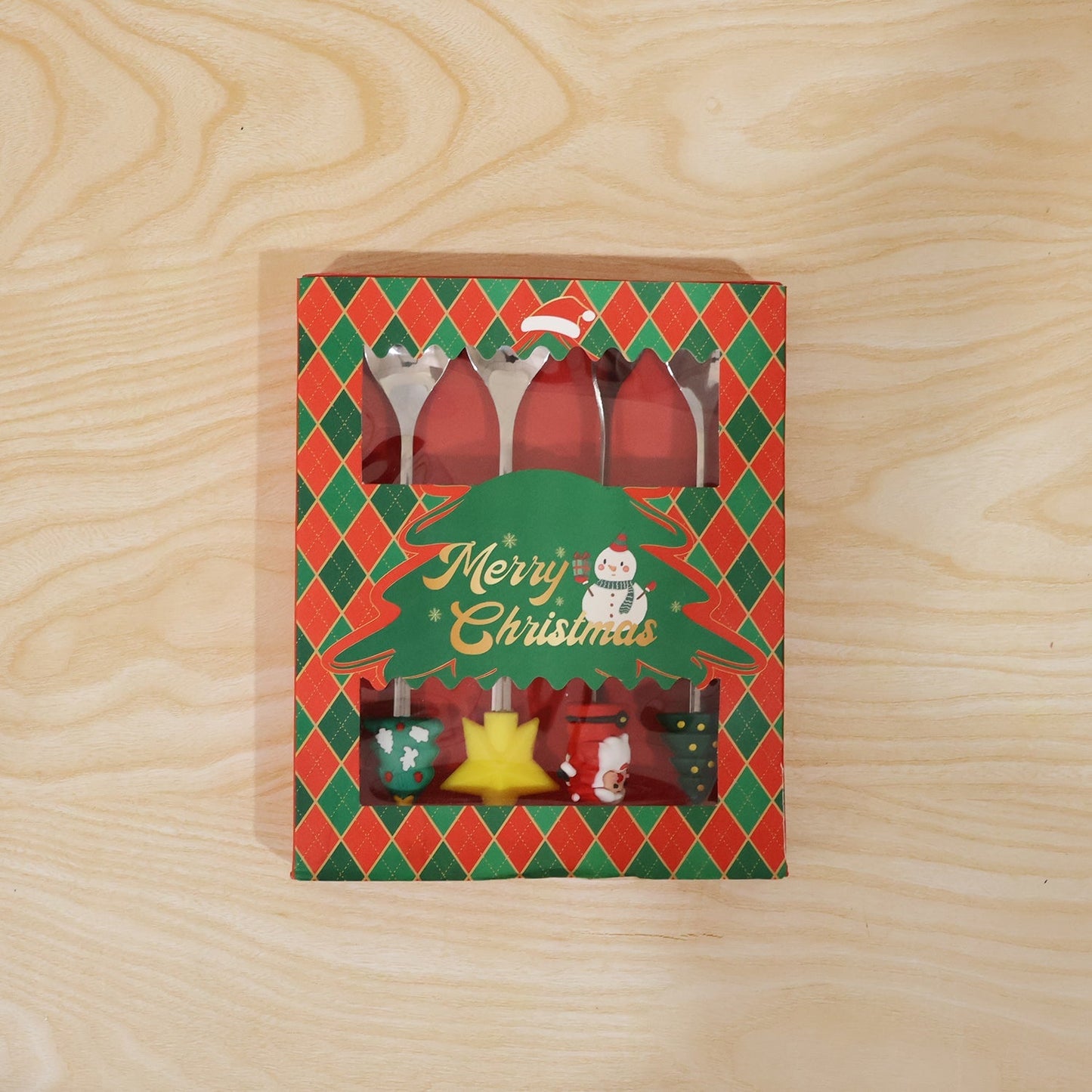 Gift box for golden spoon set, elegant packaging