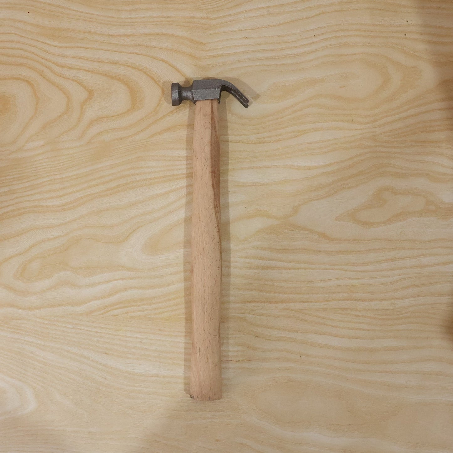 Daily use claw hammer with wooden handle