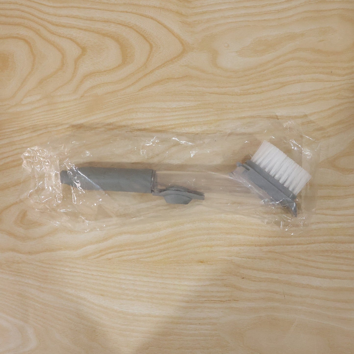 Packaging box for the soap dispensing dish scrub brush