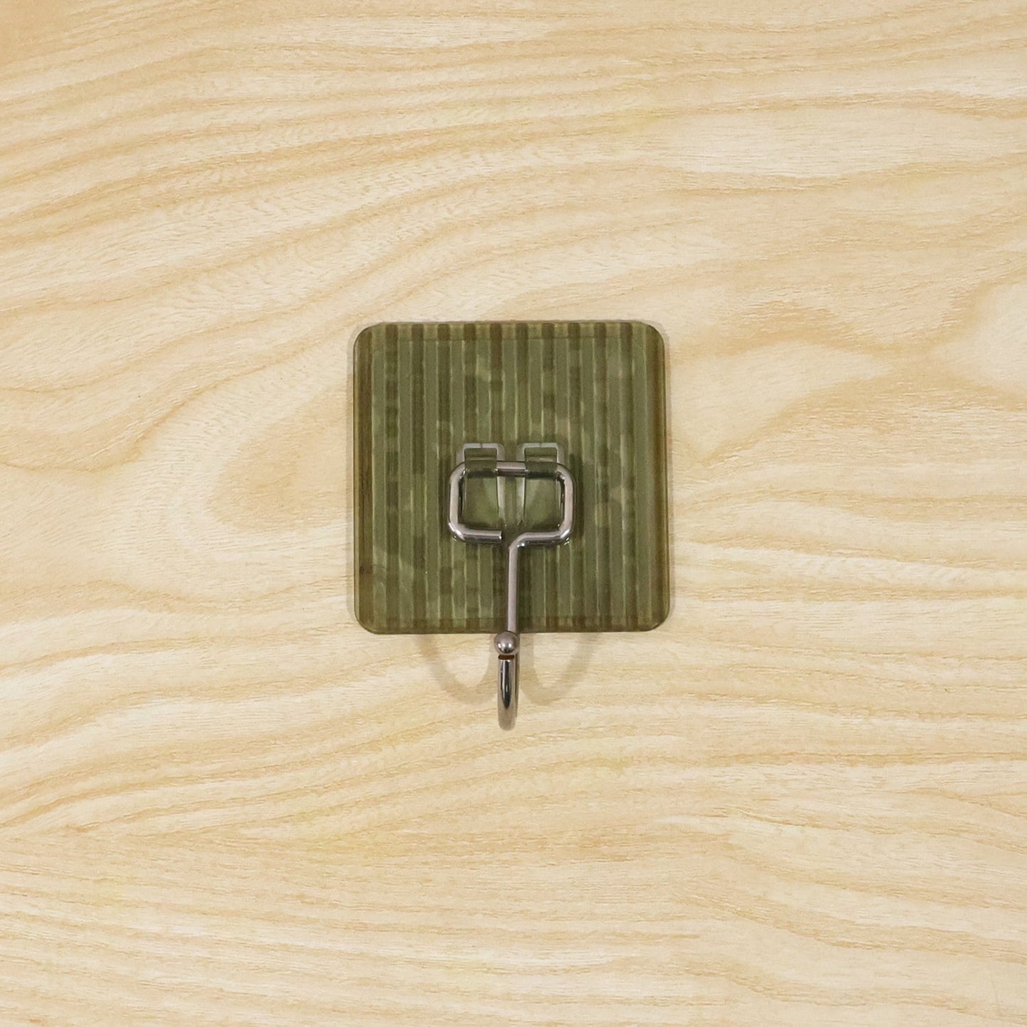 Punch free, easy install self adhesive wall hook