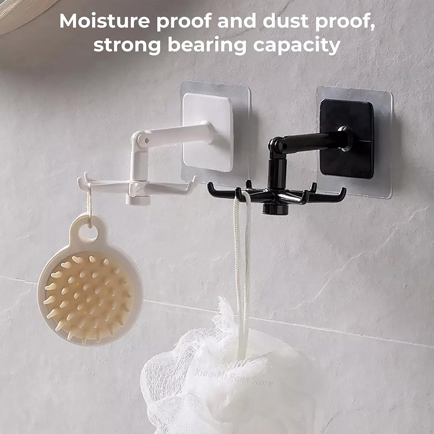 Daily use of waterproof adhesive wall hook for versatile hanging