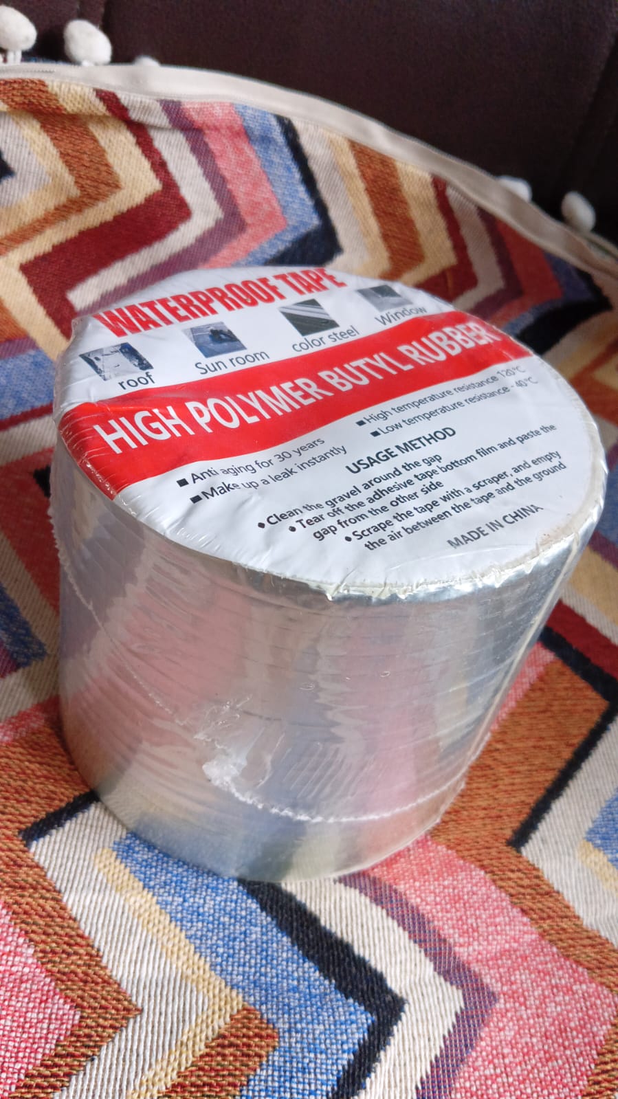 Water leakage repair solution with durable waterproof tape