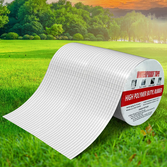 Waterproof repair tape roll suitable for pipe leaks and roof repairs