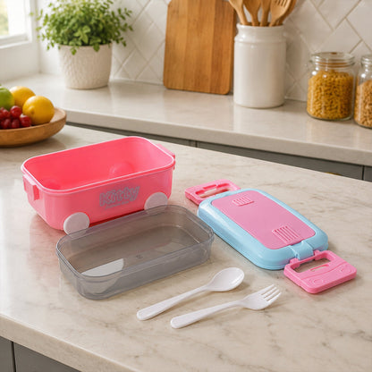 Kids car lunch box wheels detail highlighting playful design