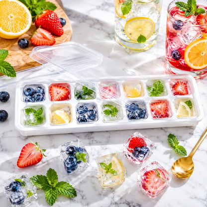 Ice tray dimensions and size for freezer use