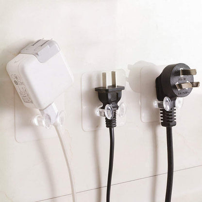 Self-adhesive hooks for versatile home organization