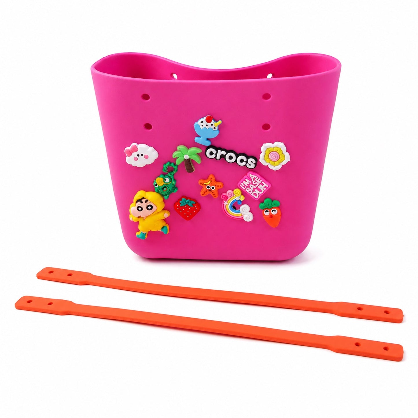 Crocs tote bag with spacious interior for shopping and travel