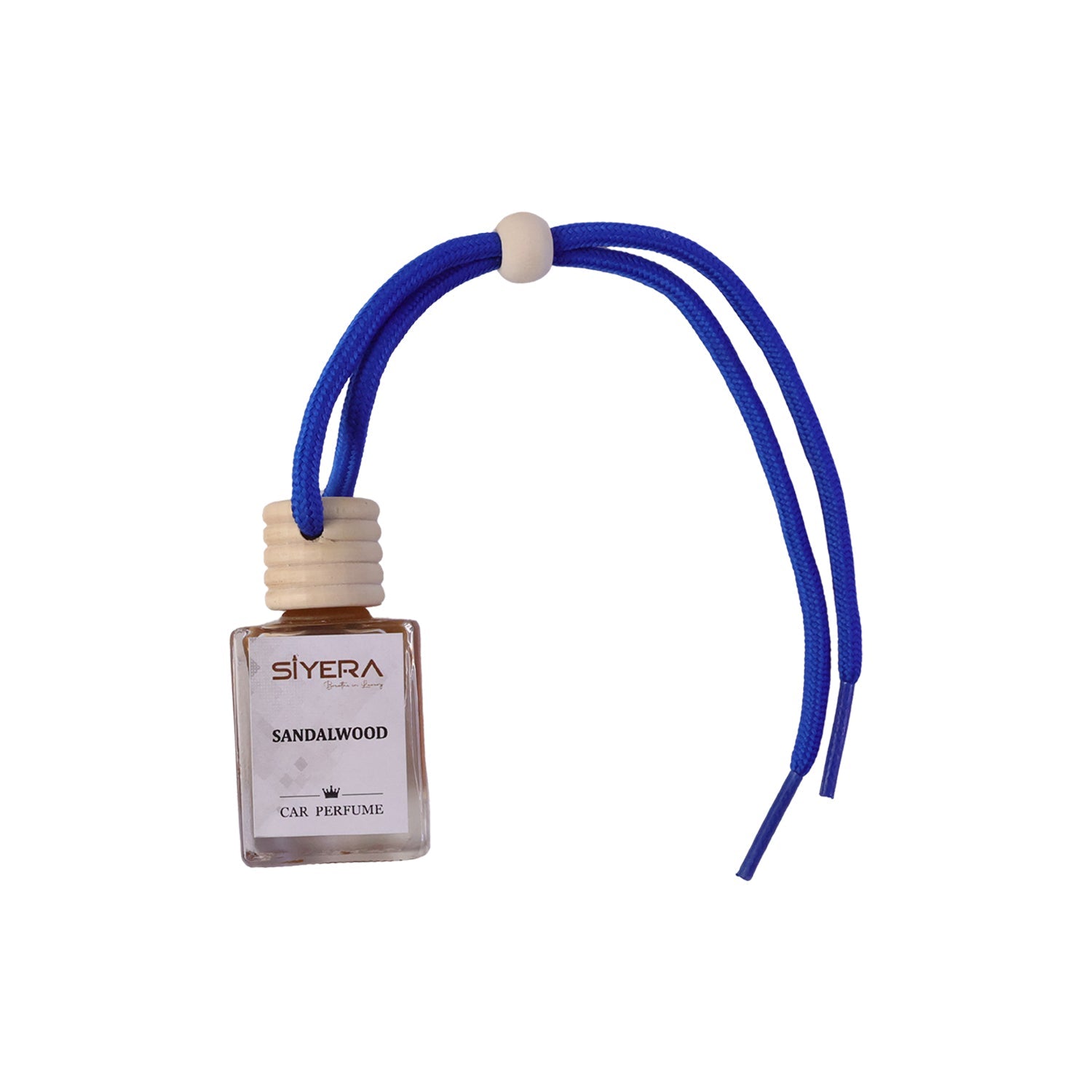 Sandalwood Car Perfume creating a calming ambiance inside a vehicle.