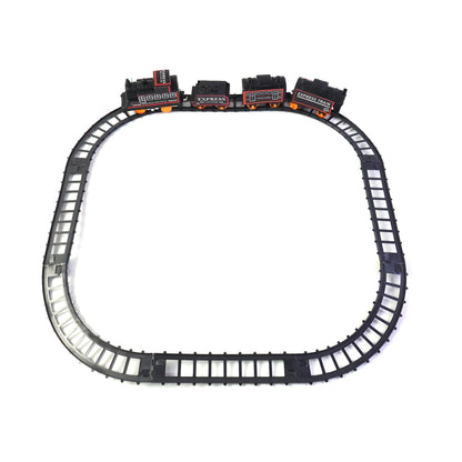 Battery operated toy train for childrenÕs entertainment