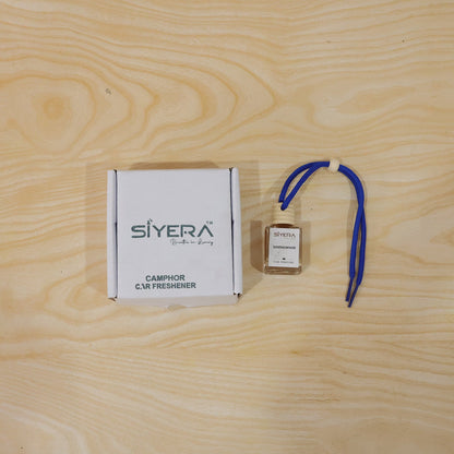 Siyera Sandalwood Car Perfume in use, providing continuous freshness.