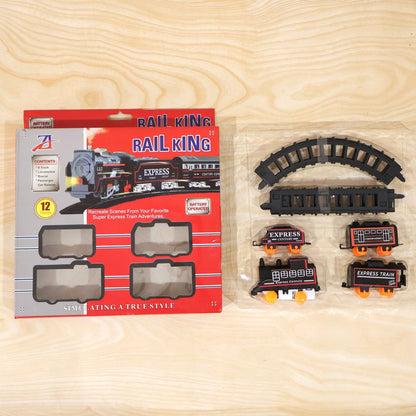 Opera express train set toy with lights and sounds for kids