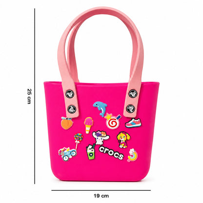 Tote bag with trendy design and comfortable handles