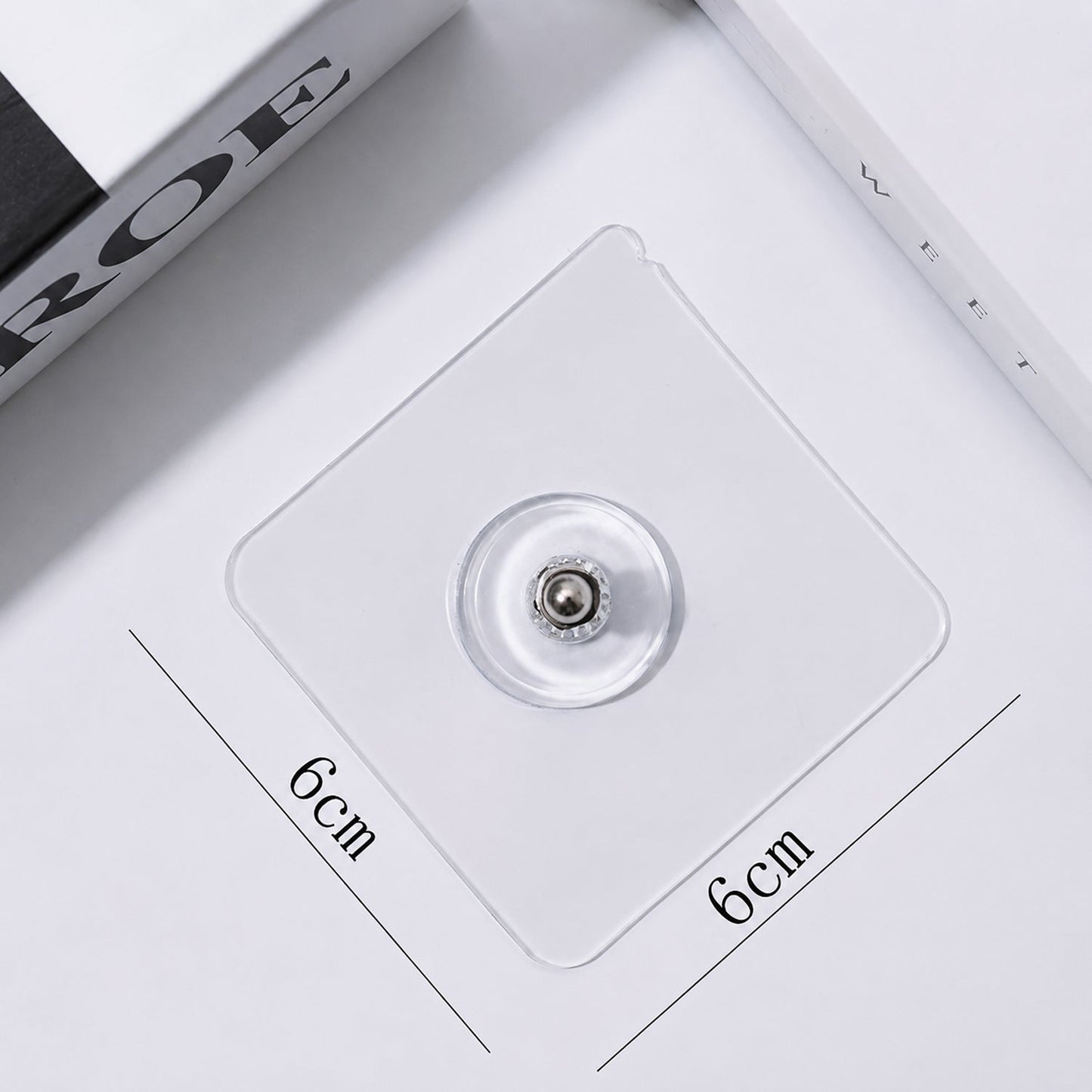 Removable wall hook demonstrating damage-free removal