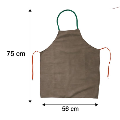Size guide for adjustable kitchen apron