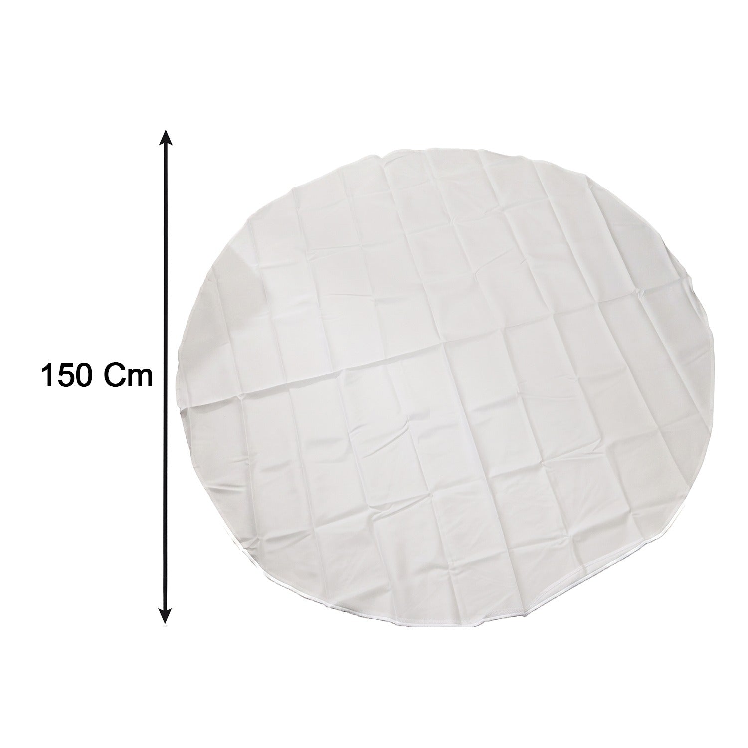 Multipurpose white round table mat, stylish and protective