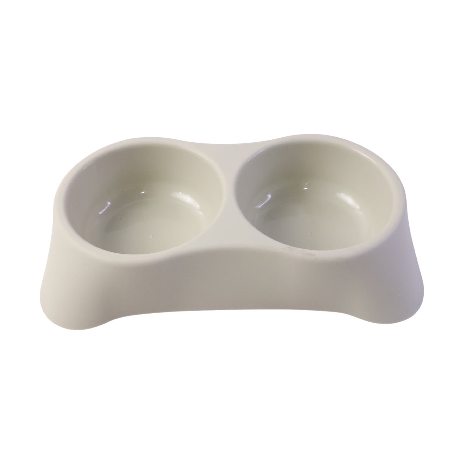 Pet food and water bowl set in assorted colors