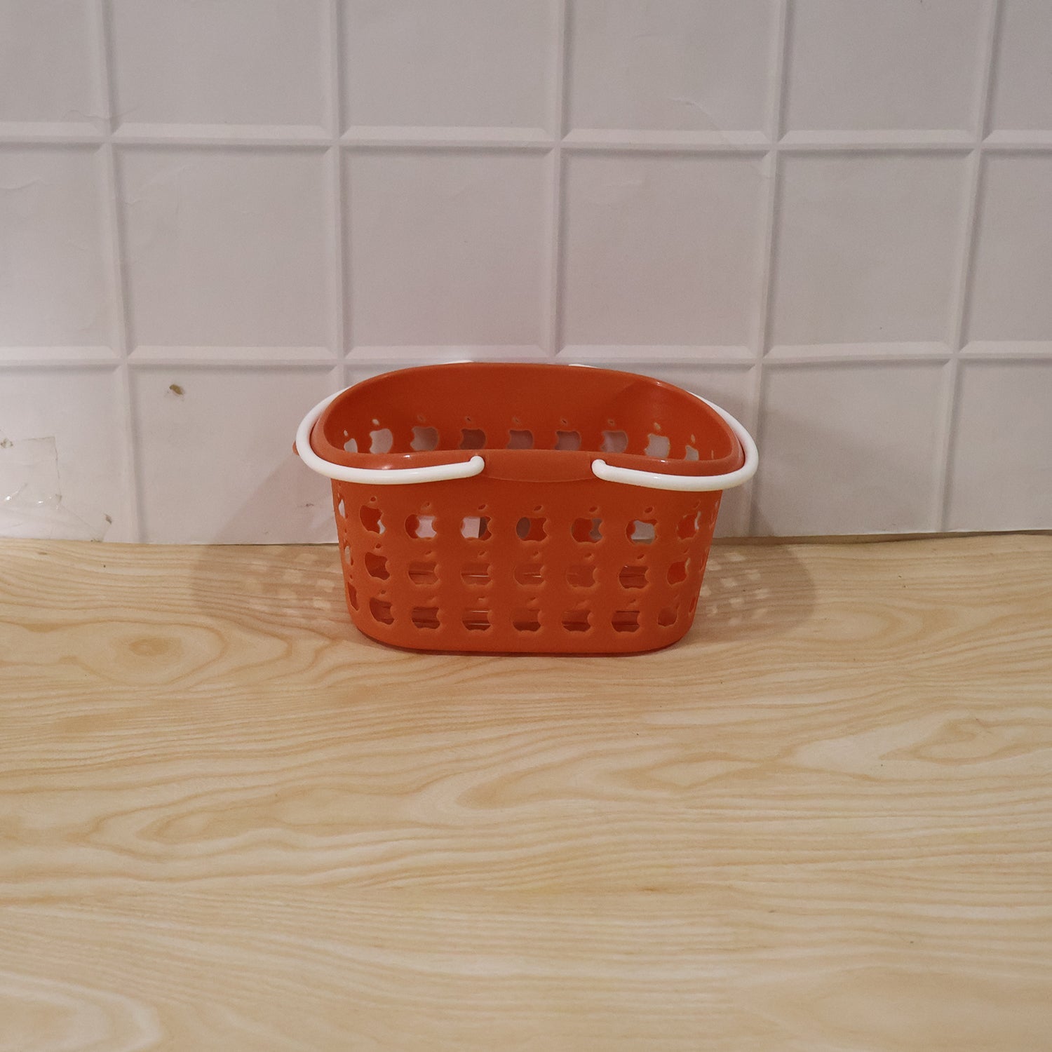 Basket in outdoor picnic setting for fruits and essentials