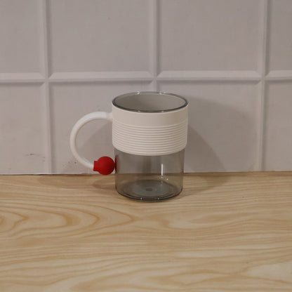 Packaged box of stylish plastic tea and coffee mugs