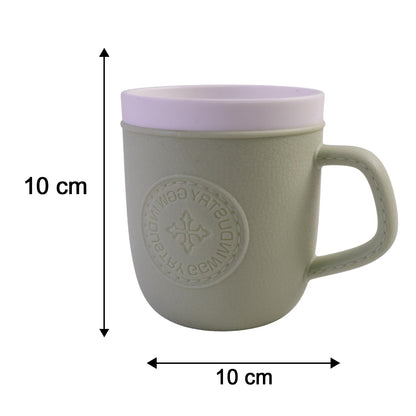 Size guide for lightweight, durable plastic coffee mug