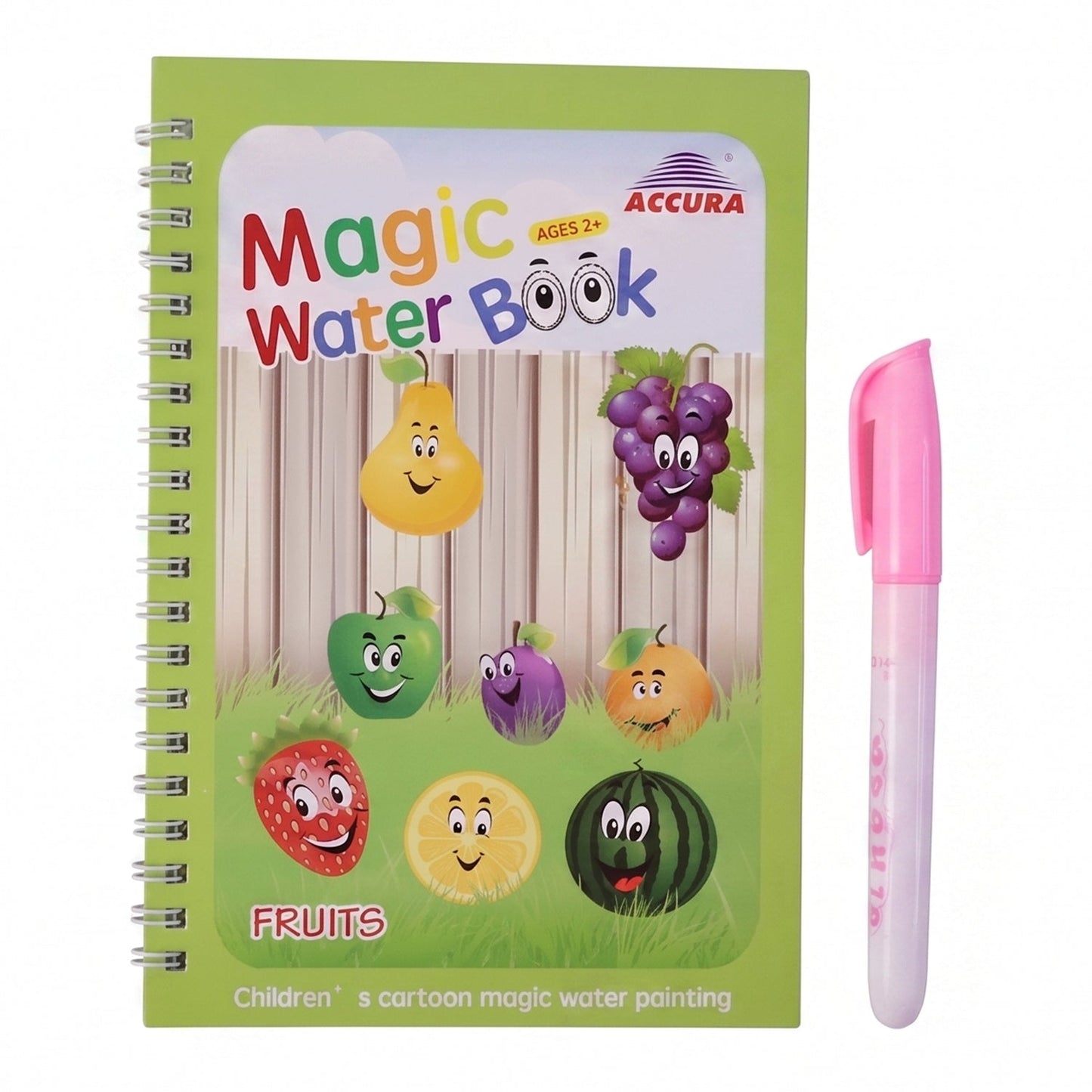 Waterproof water paint book for kids' educational activity