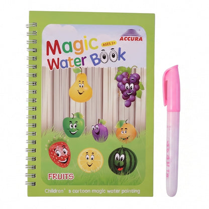 Waterproof water paint book for kids' educational activity
