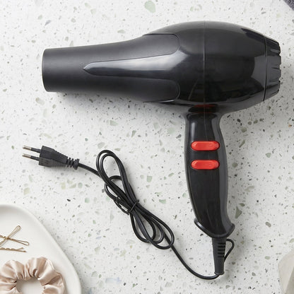 Foldable design of the travel hair dryer, perfect for packing.