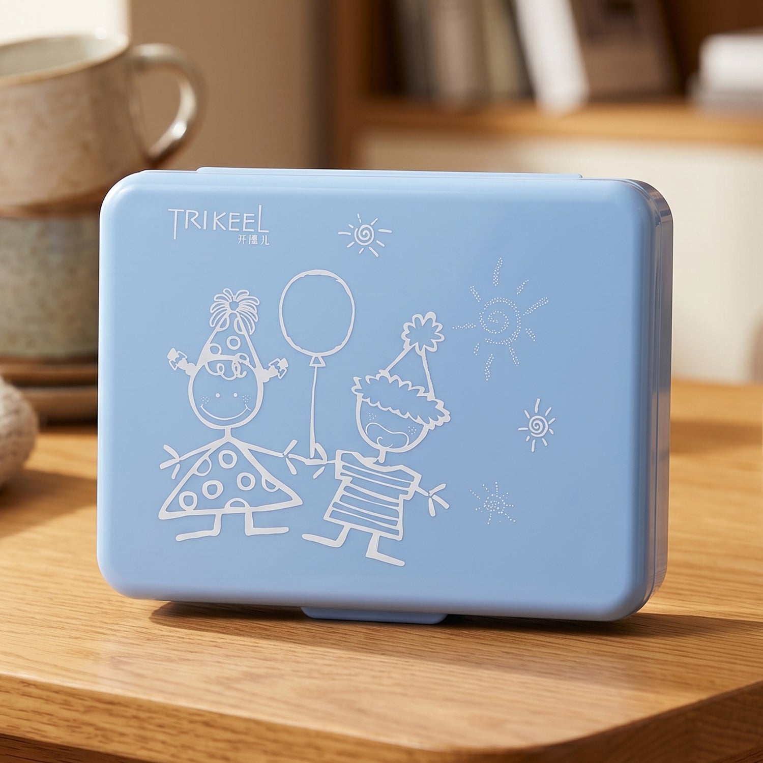 Travel-friendly pill organizer for medication on-the-go
