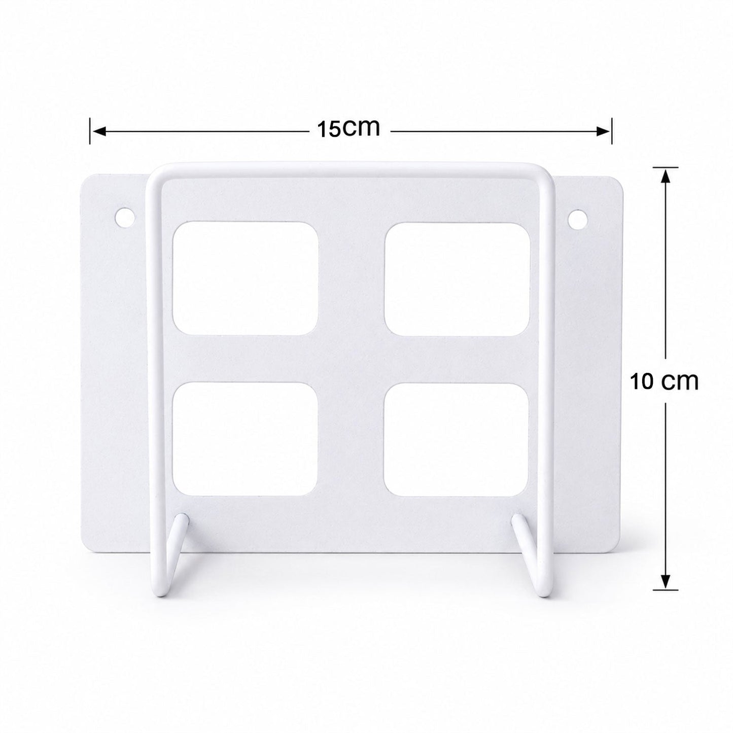Size guide for  WiFi router wall mount bracket stand
