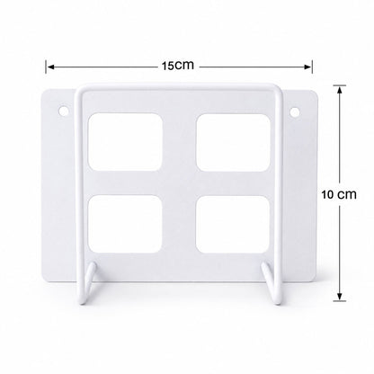 Size guide for  WiFi router wall mount bracket stand
