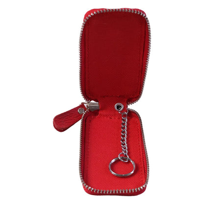 Car key case on white background showing sleek design