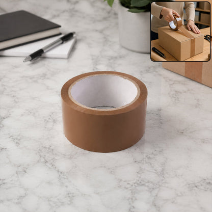 Packing tape suitable for shipping use on boxes