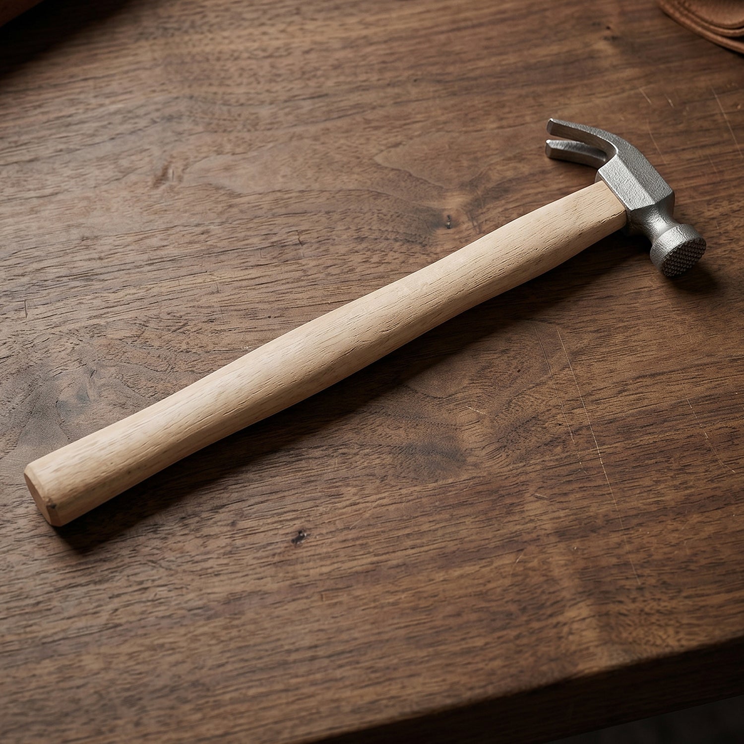 Heavy-duty steel head hammer for home repairs