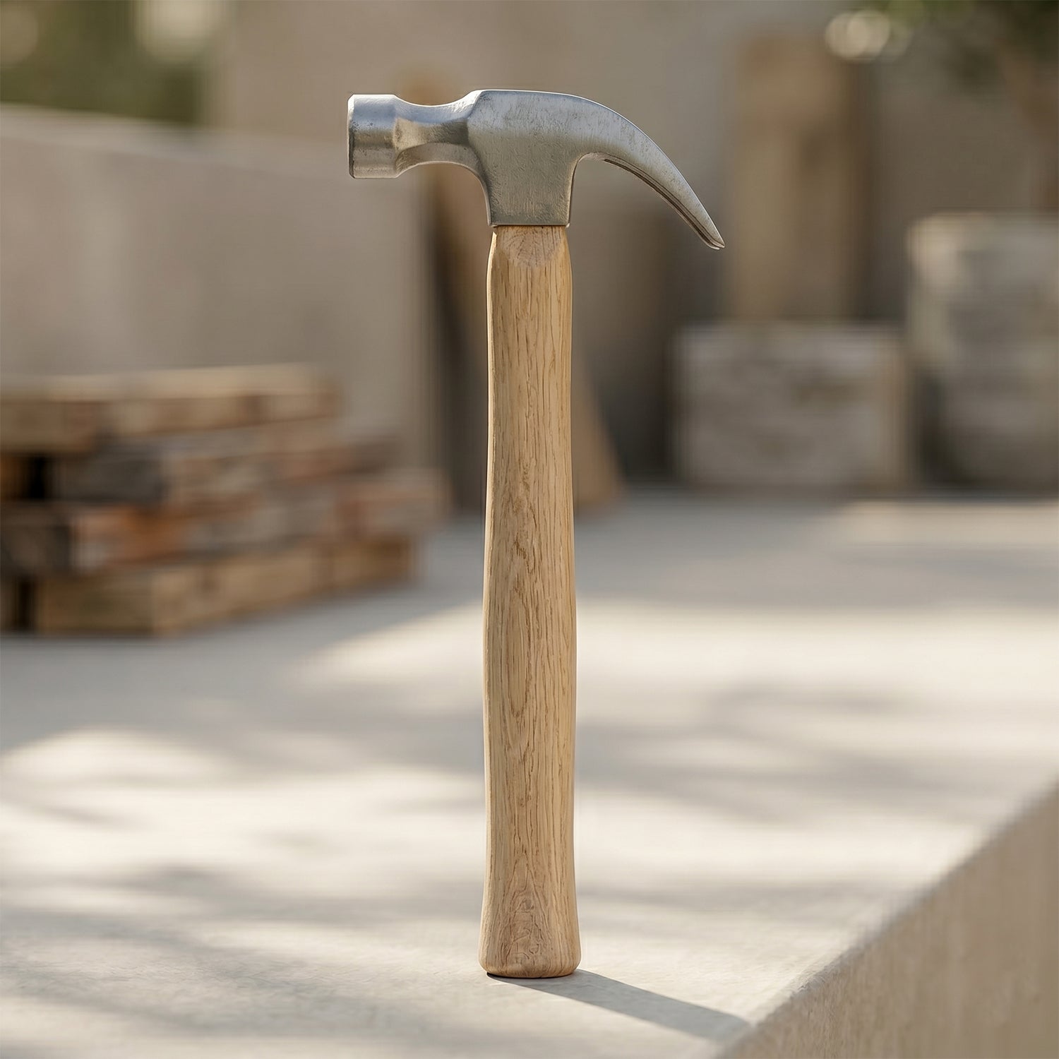 Design of claw hammer for nail driving and removal