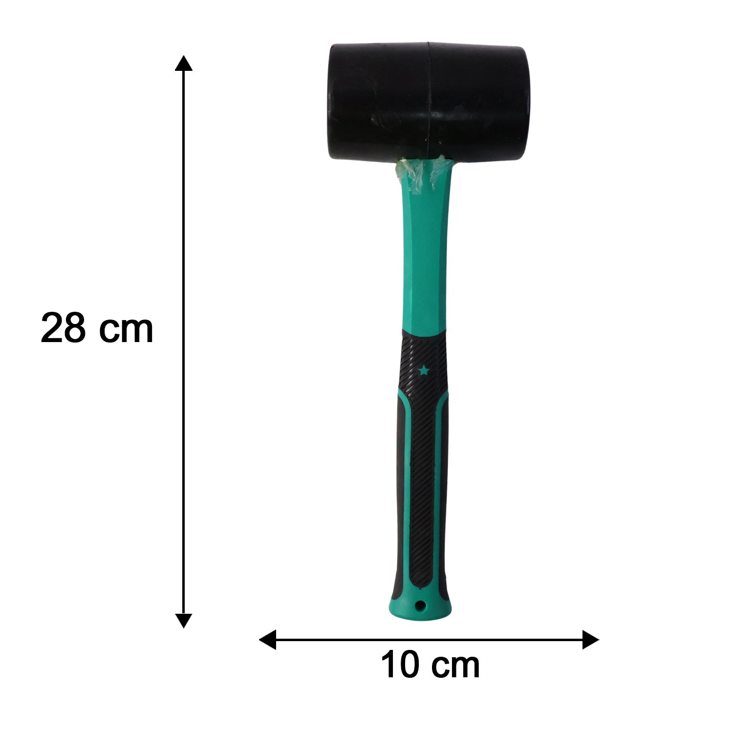 Size guide for heavy duty sledge hammer rubber mallet
