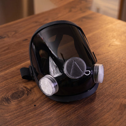 Dustproof full face respirator mask