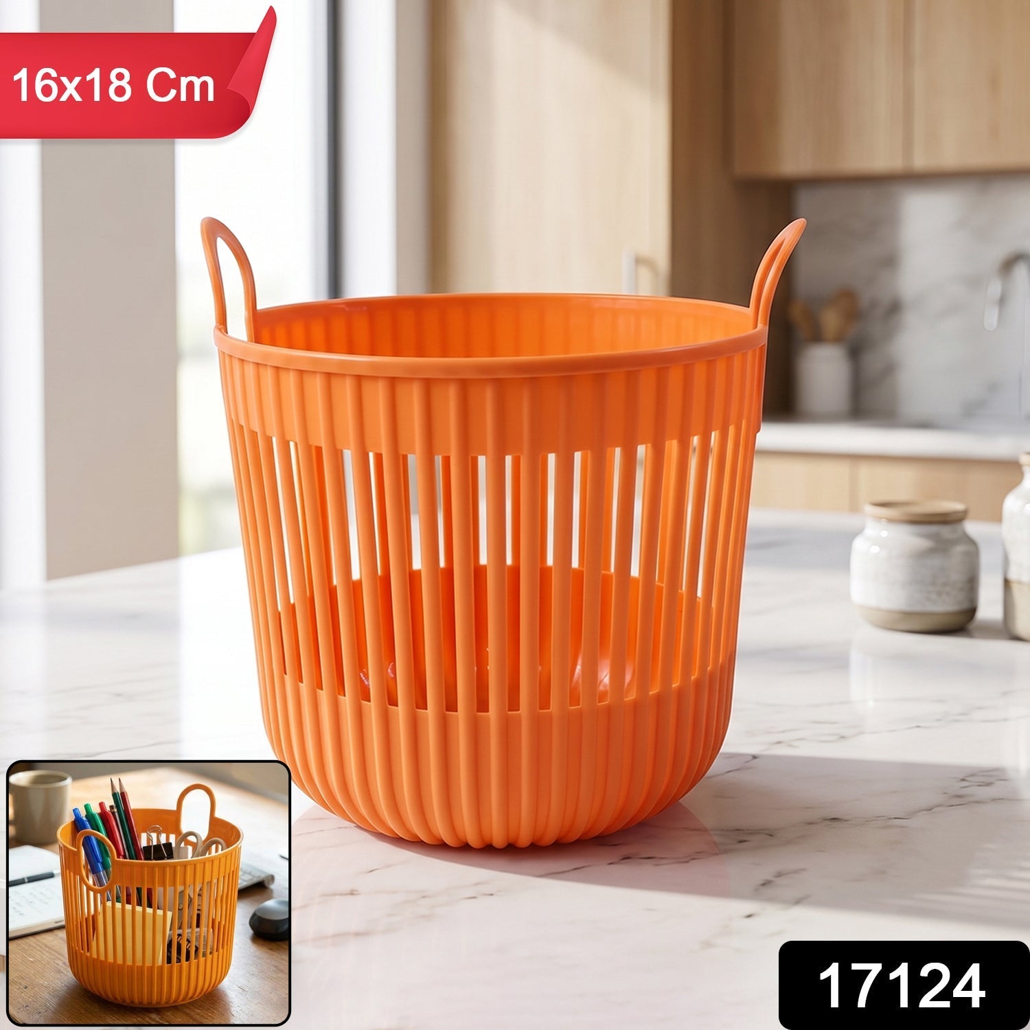 Vented storage basket pack for home and office