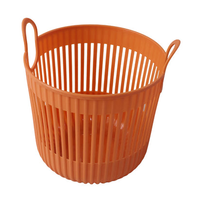 Storage basket on white background for display