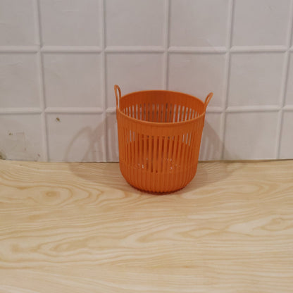 Daily use storage basket in a home environment