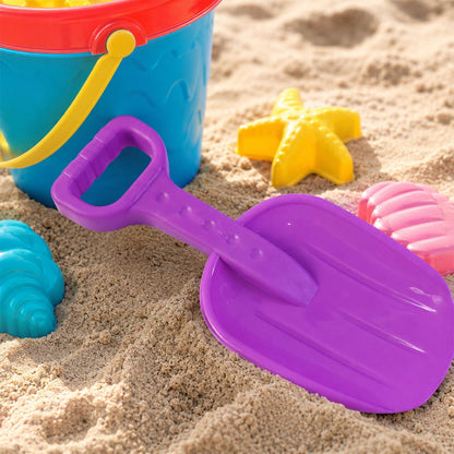 Kids beach shovel scoop toy in cheerful bright colors for outdoor fun