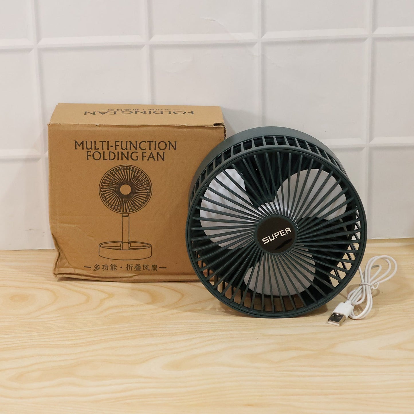 USB fan product box