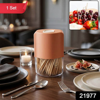 Hygienic toothpick holder for restaurant or home use