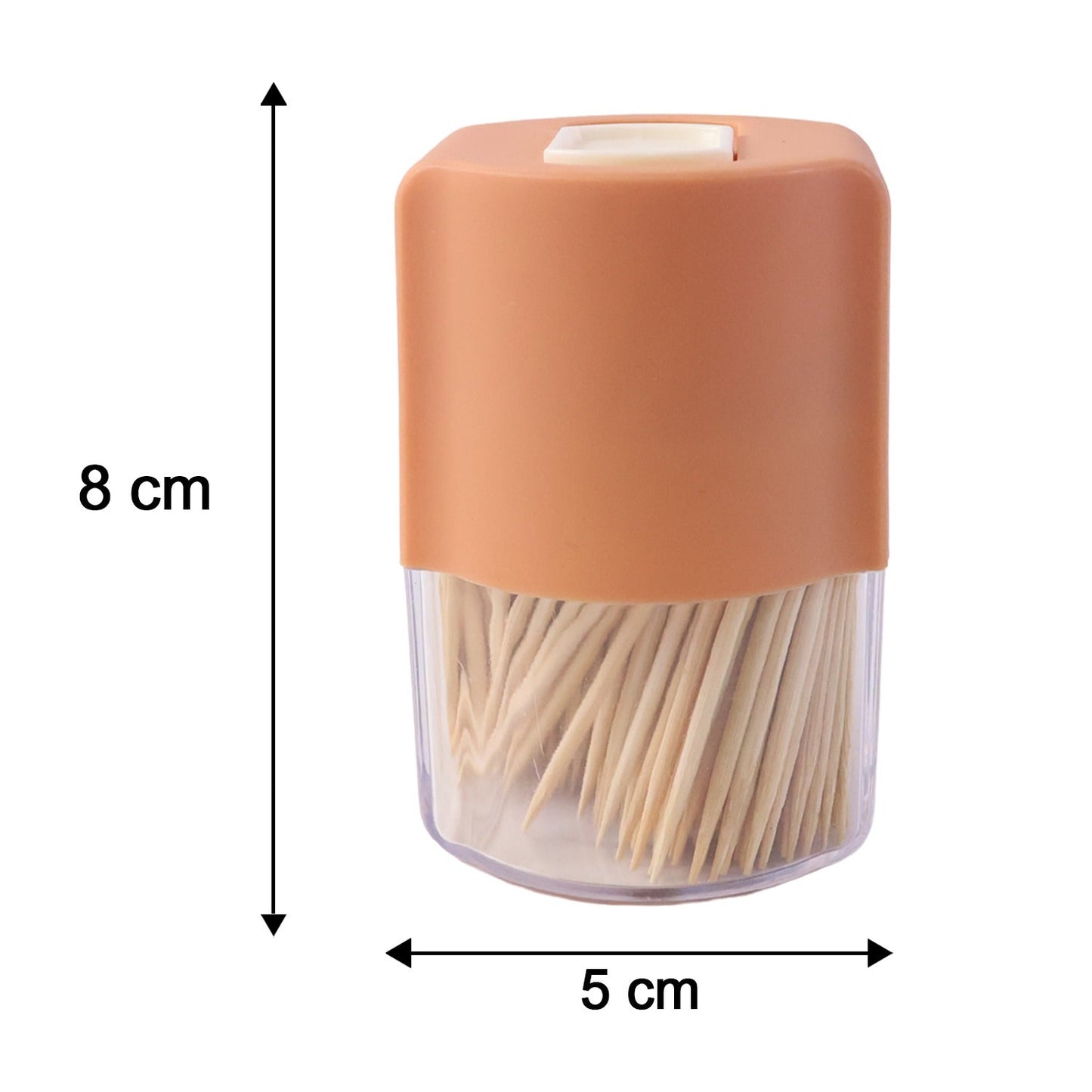 Size guide for hygienic toothpick dispenser
