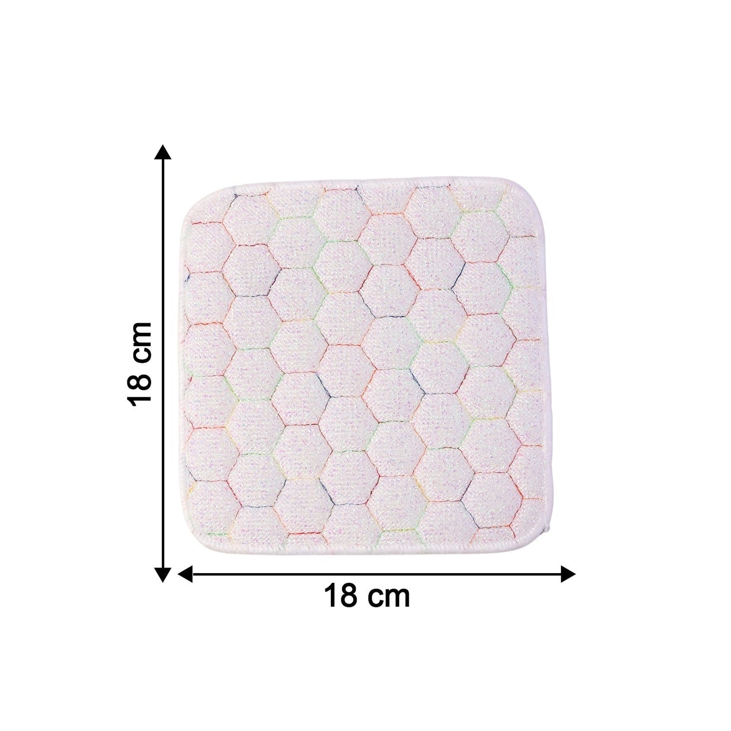 Size 18x18cm scrub pad for kitchen tasks