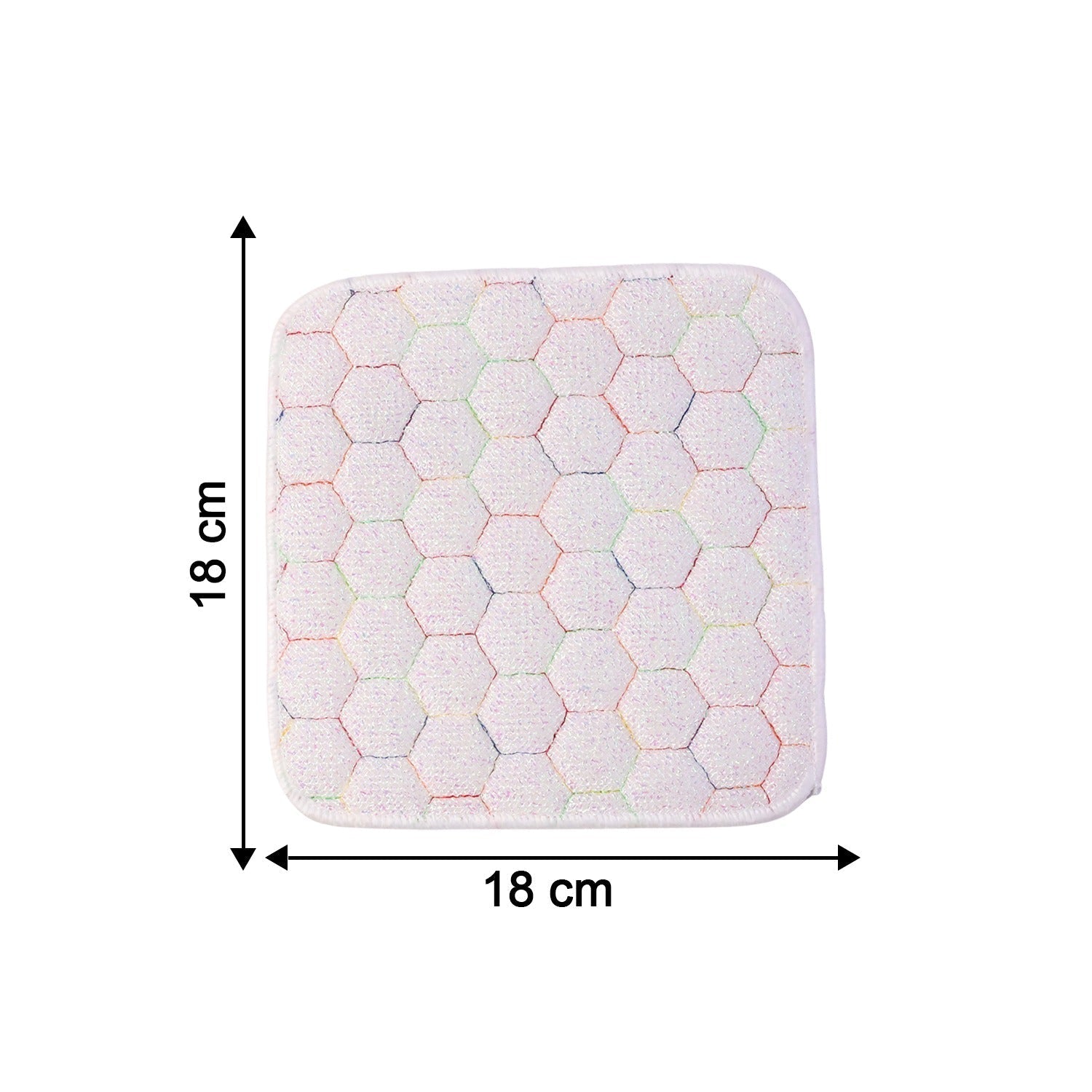 Size 18x18cm scrub pad for kitchen tasks