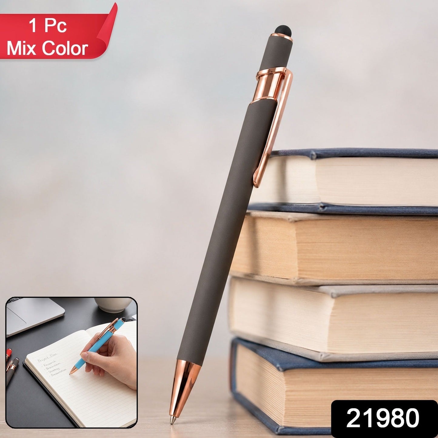 School and office pack of colorful ballpoint pens