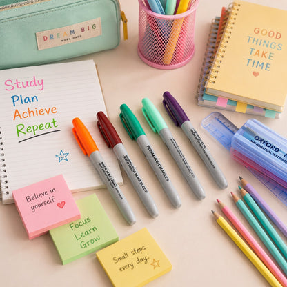 Marker pen suitable for office, school, and industrial applications