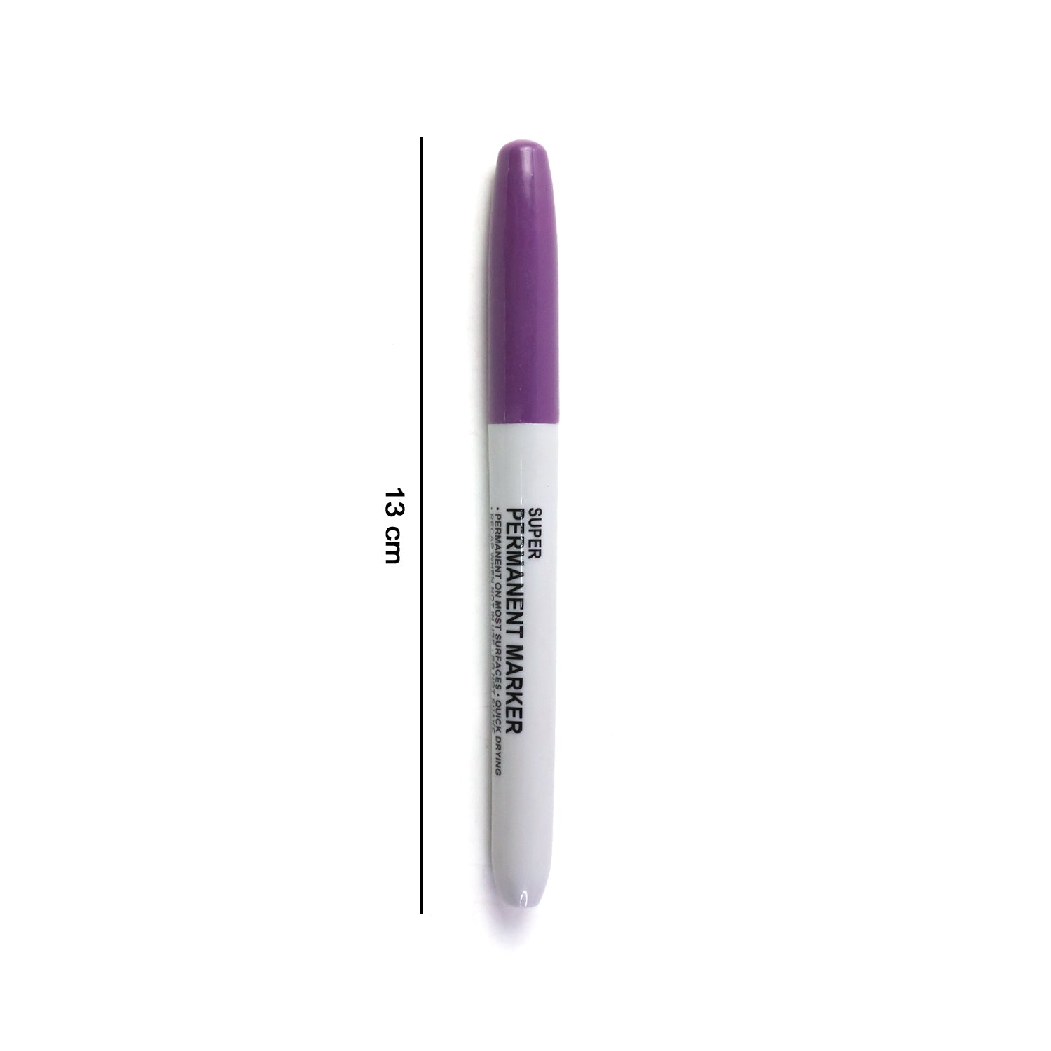 Various vibrant colors of permanent markers for creative work