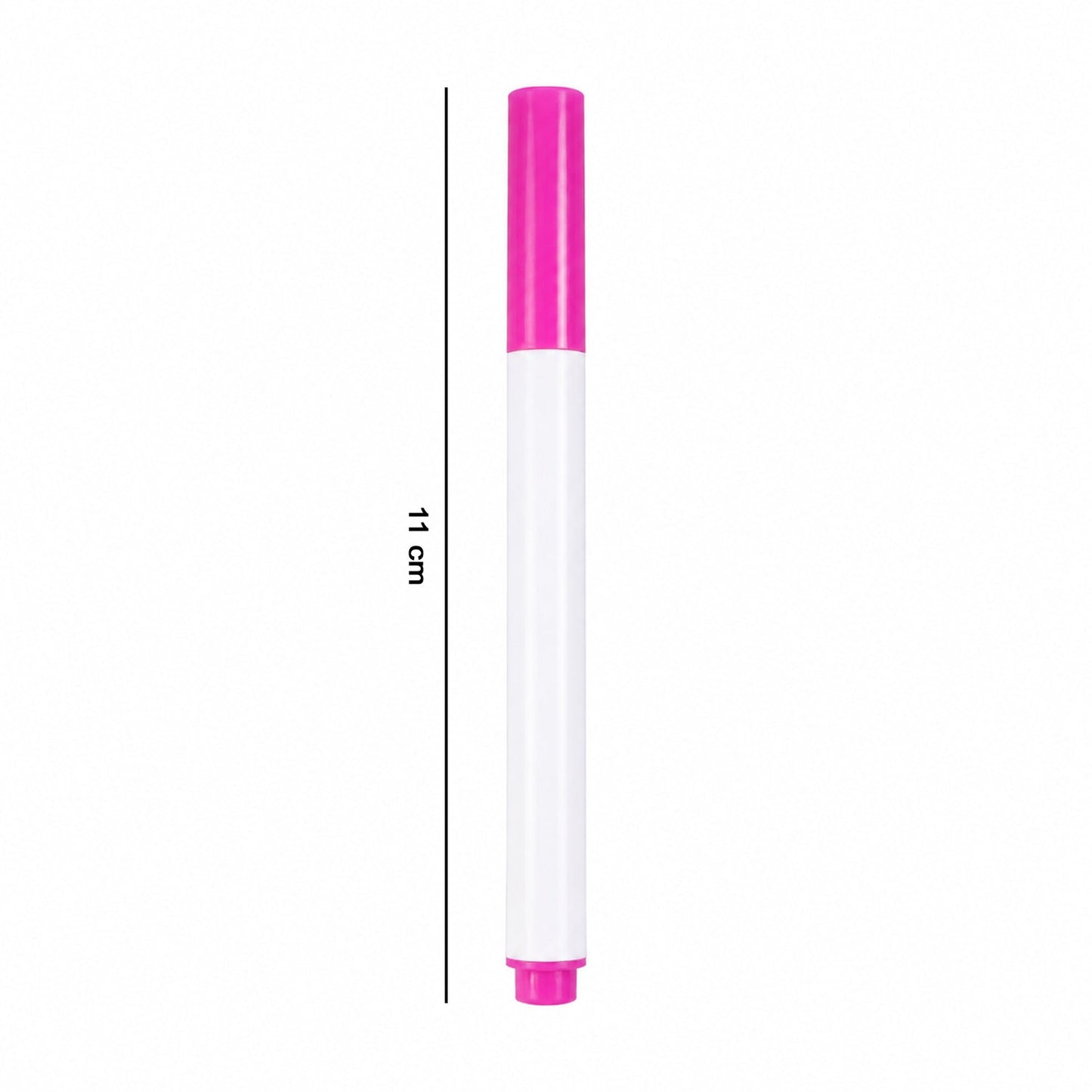 Compact dimensions of marker pen suitable for art and school supplies.