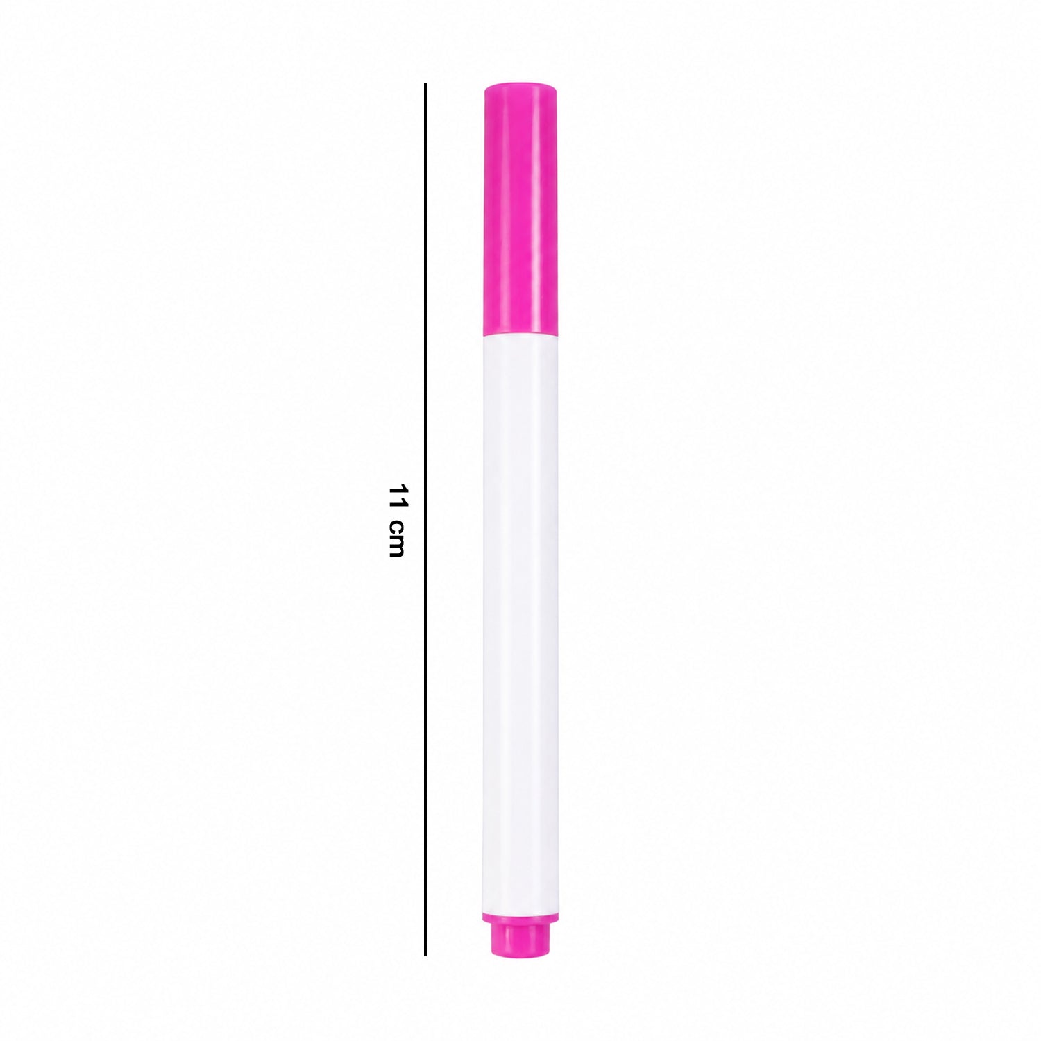 Compact dimensions of marker pen suitable for art and school supplies.